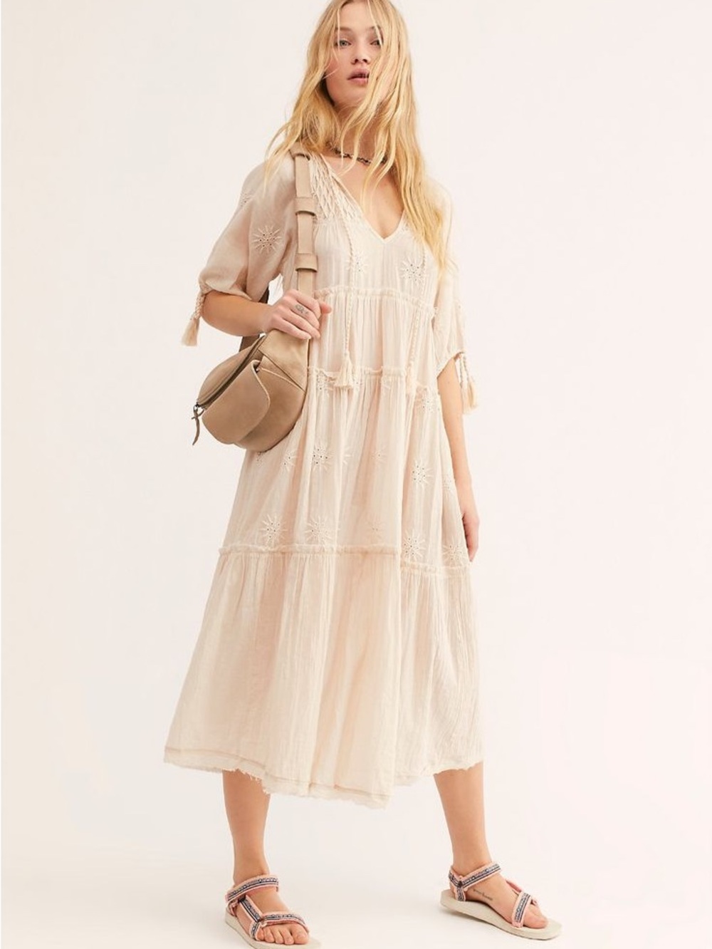 Free People Celestial Skies Midi Dress